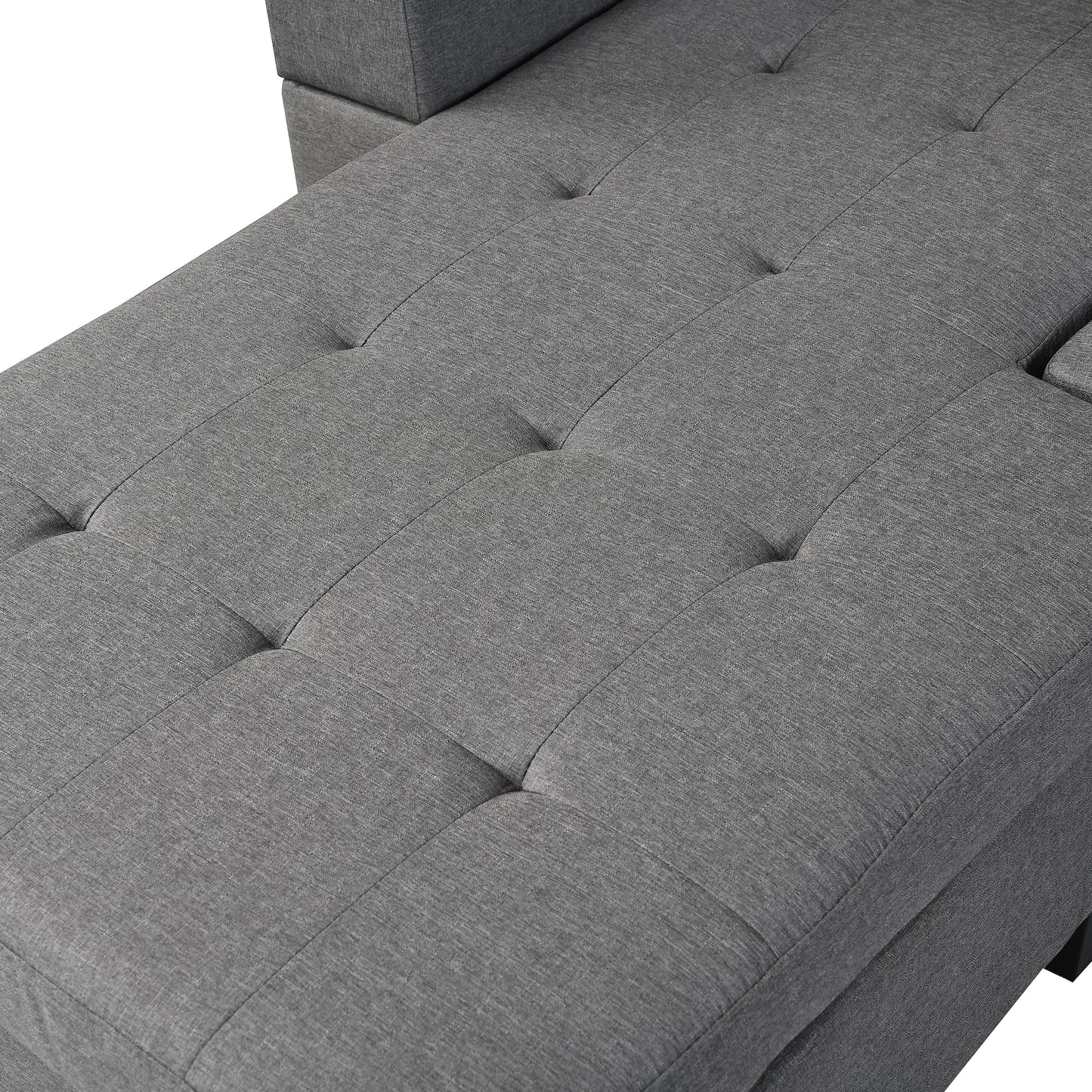 Sectional Sofa Set for Living Room with L Shape Chaise Lounge ,cup holder and Left or Right Hand Chaise Modern 4 Seat
