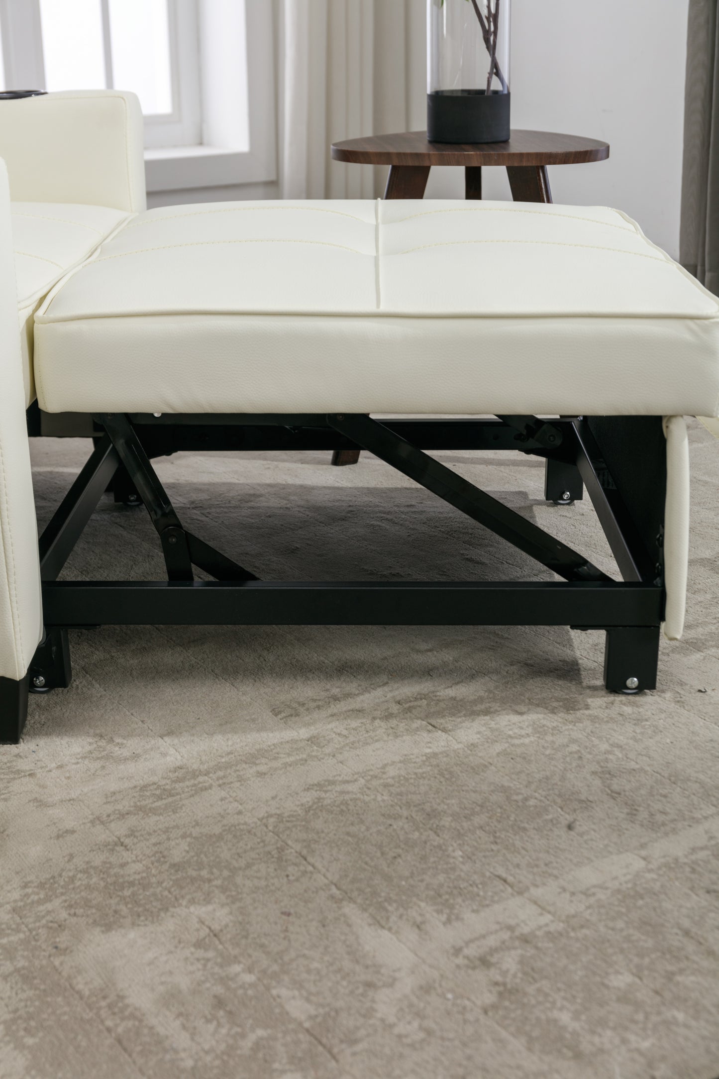 Convertible Futon Chair 3-in-1 Pull Out Sleeper