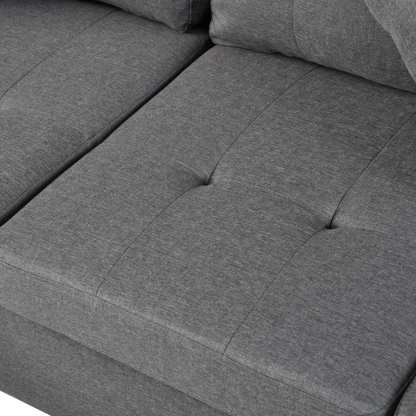 Sectional Sofa Set for Living Room with L Shape Chaise Lounge ,cup holder and Left or Right Hand Chaise Modern 4 Seat
