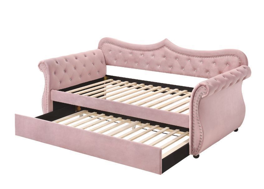 ACME Adkins Daybed & Trundle - Pink