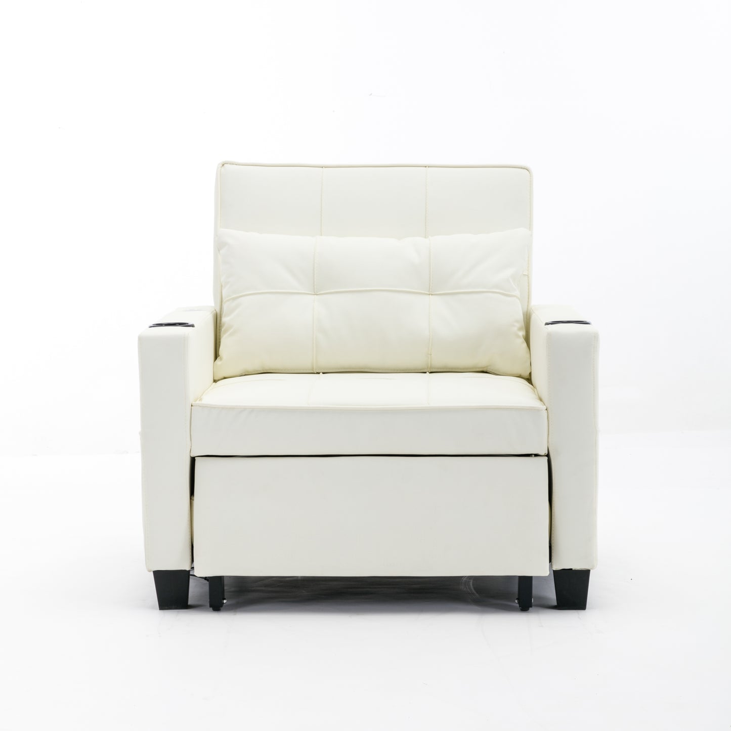 Convertible Futon Chair 3-in-1 Pull Out Sleeper