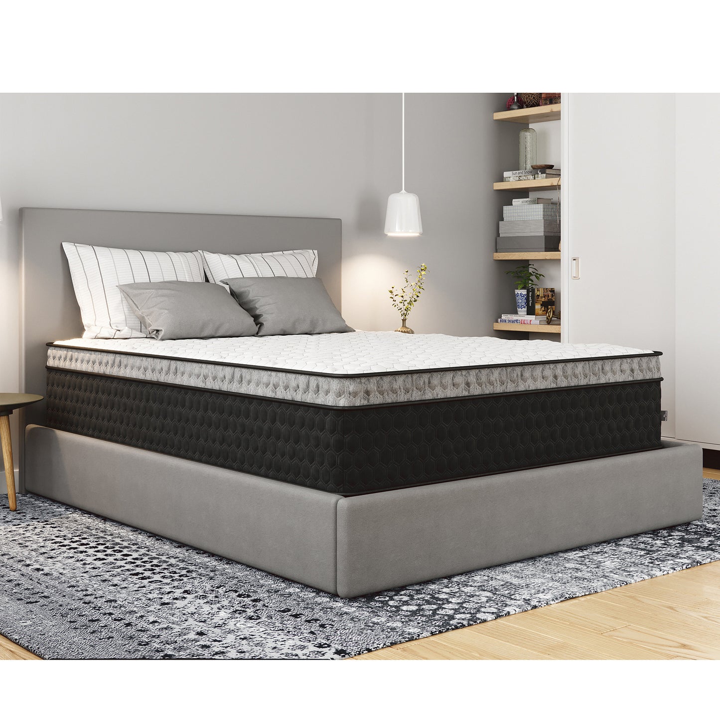 Nova Lux Copper Cool Hybrid Euro-Top 14" Firm Feel - Twin XL