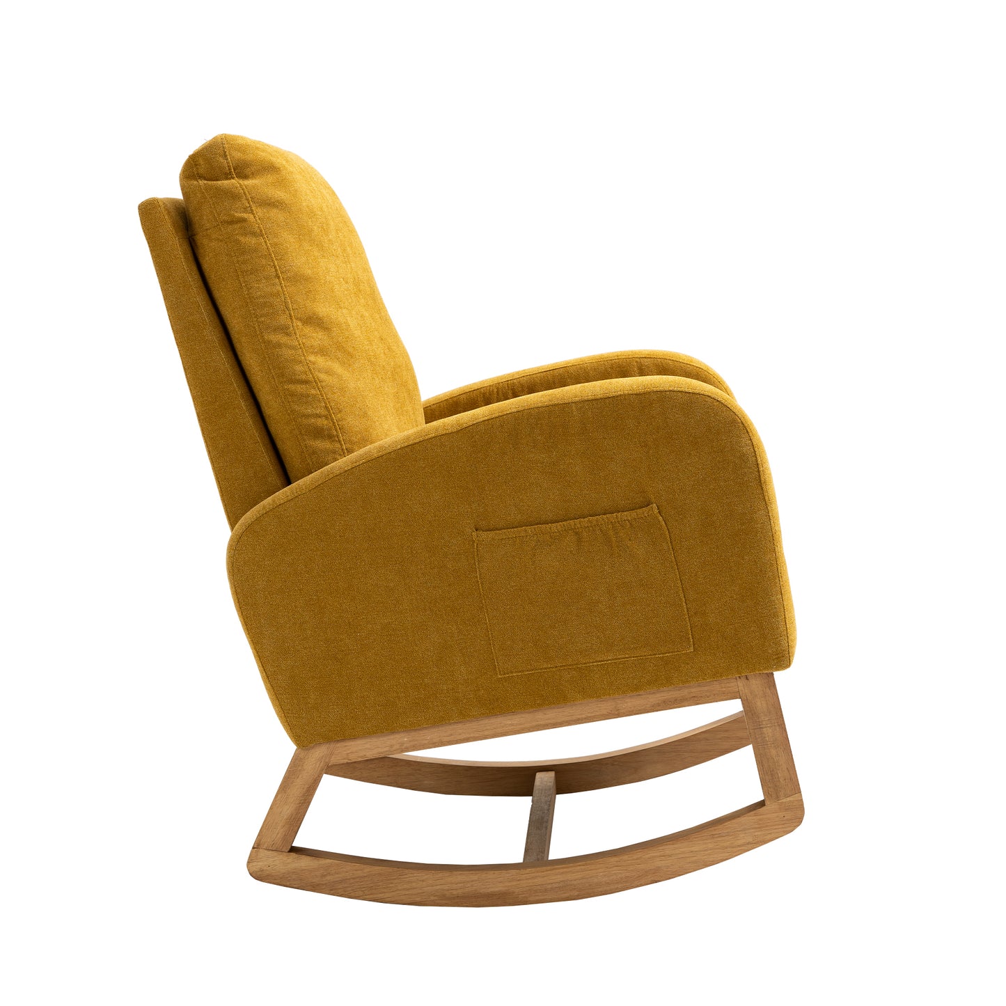 Comfortable Rocking Chair, yellow