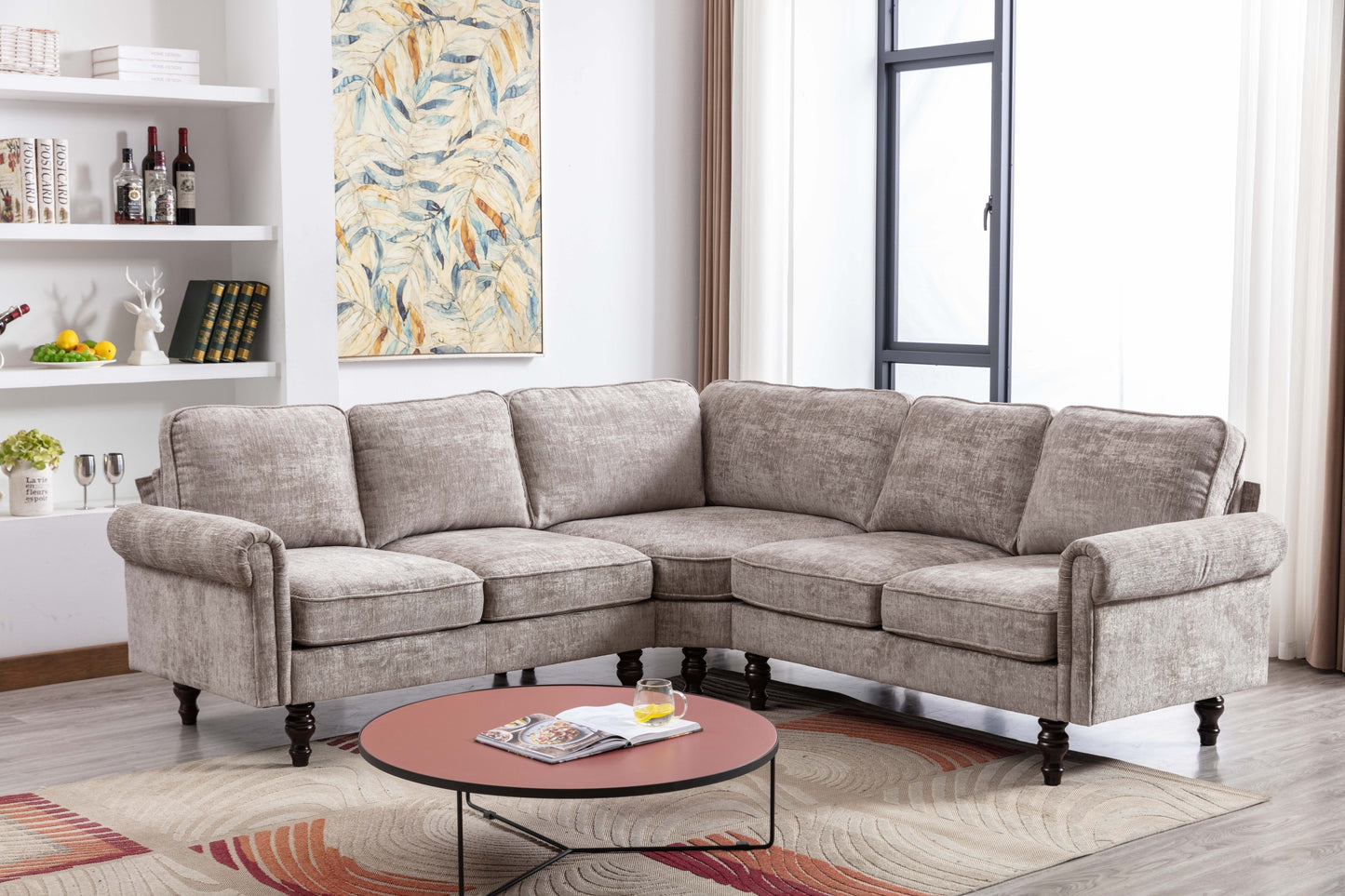 COOLMORE Accent sofa /Living room sofa sectional  sofa