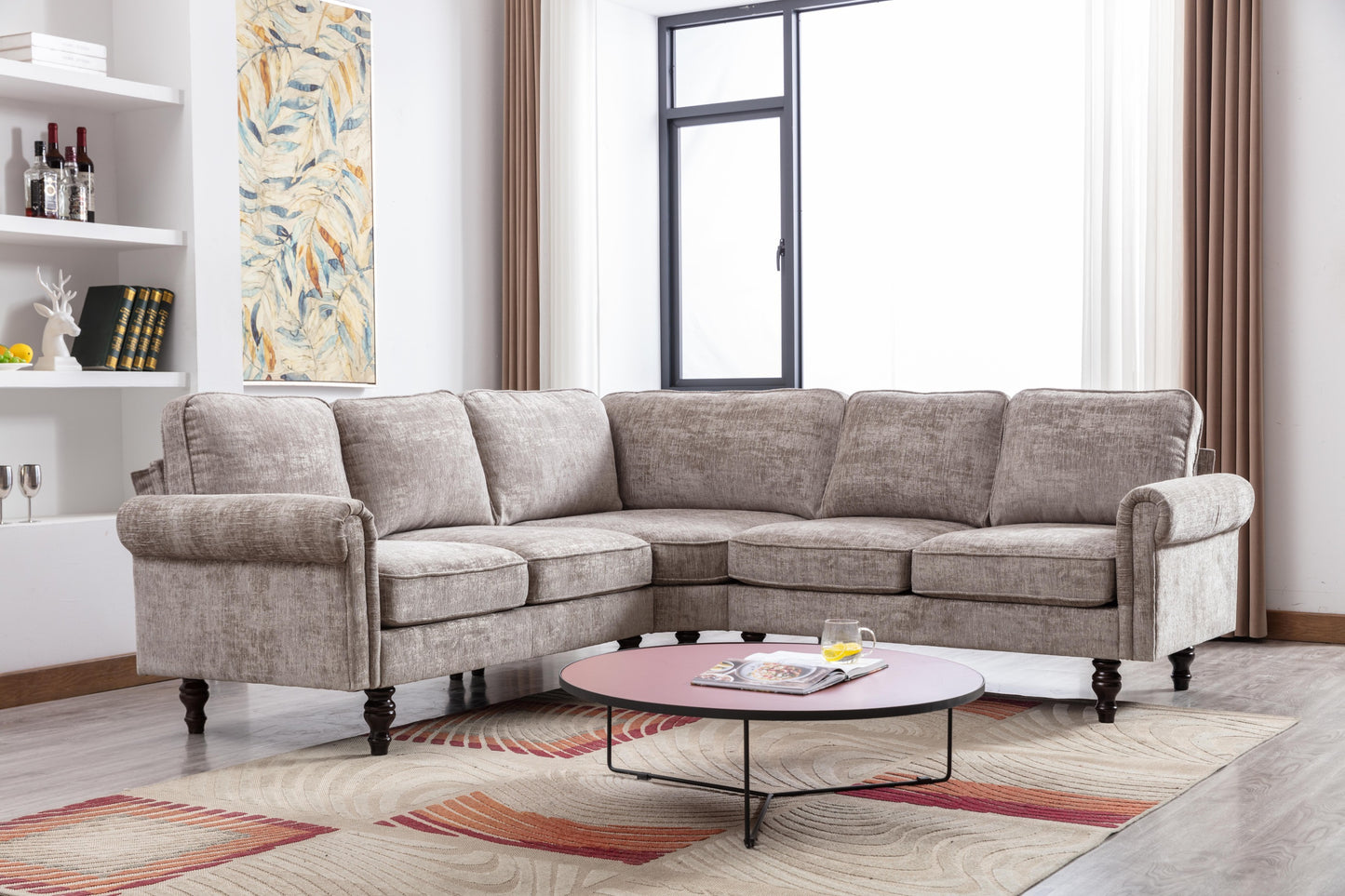 COOLMORE Accent sofa /Living room sofa sectional  sofa