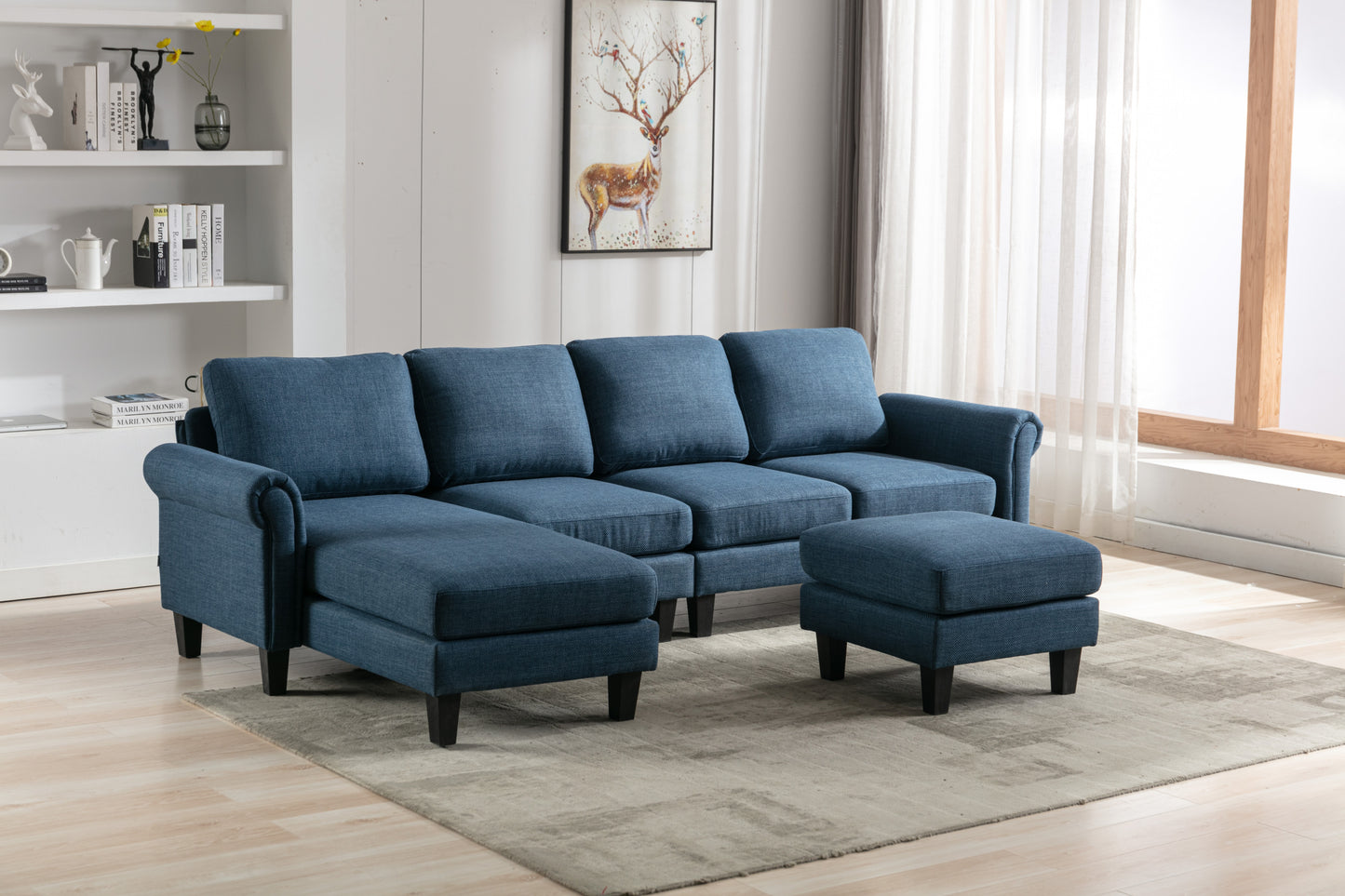 COOLMORE Accent sofa /Living room sofa sectional  sofa