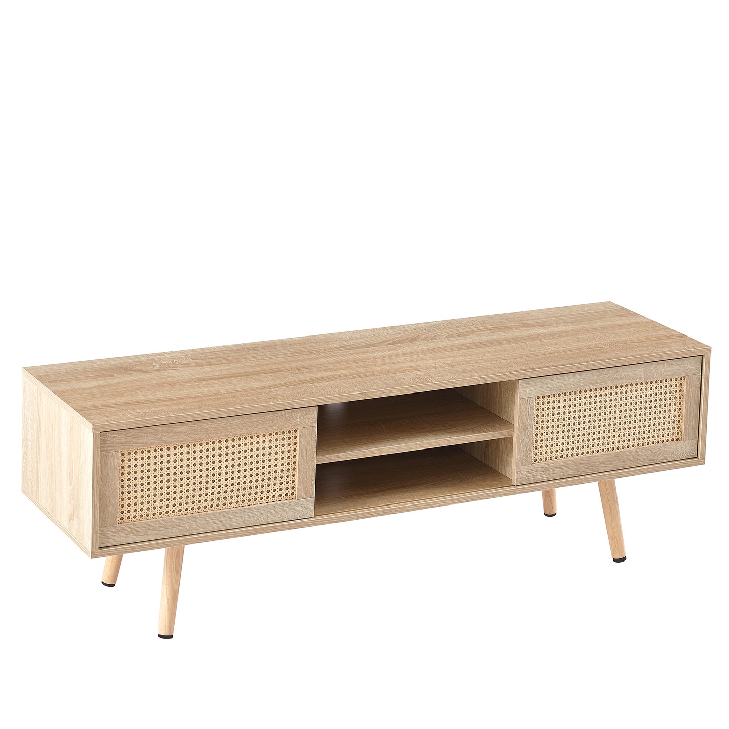 55.12" Rattan TV Cabinet