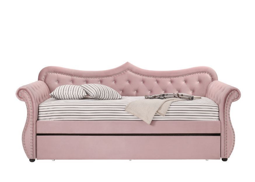 ACME Adkins Daybed & Trundle - Pink