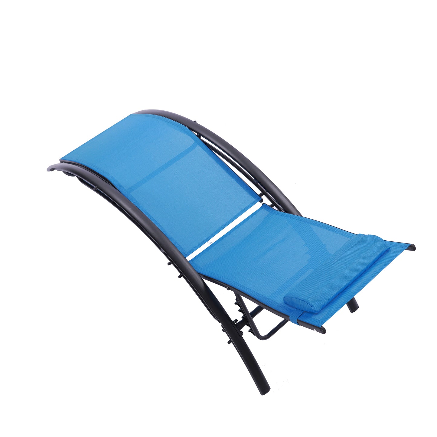 2pcs Set Chaise Outdoor Lounge Chair