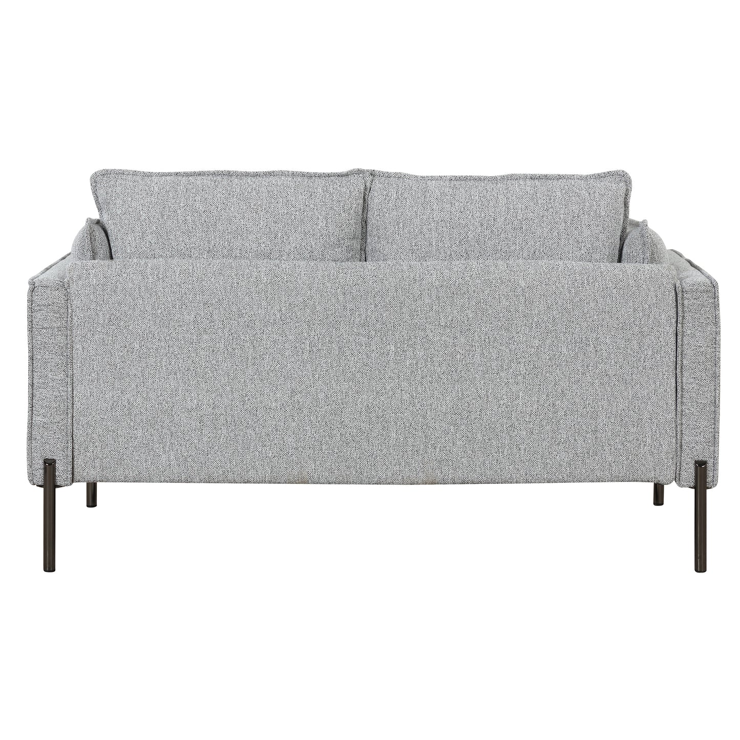 56" Modern Style Sofa Linen Fabric Loveseat for Small Spaces Living Room/Apartment