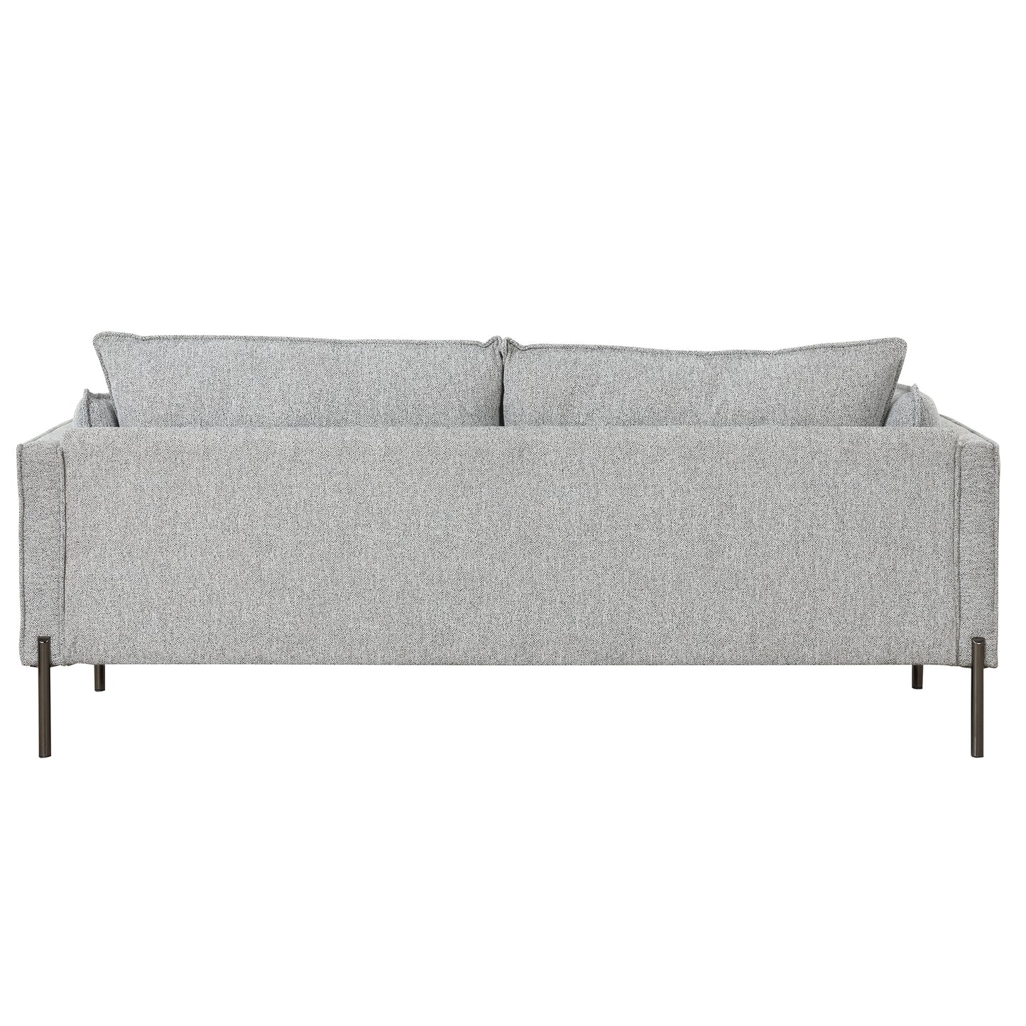 76.2" Modern Style 3 Seat Sofa Linen Fabric Upholstered Couch Furniture  for Different Spaces