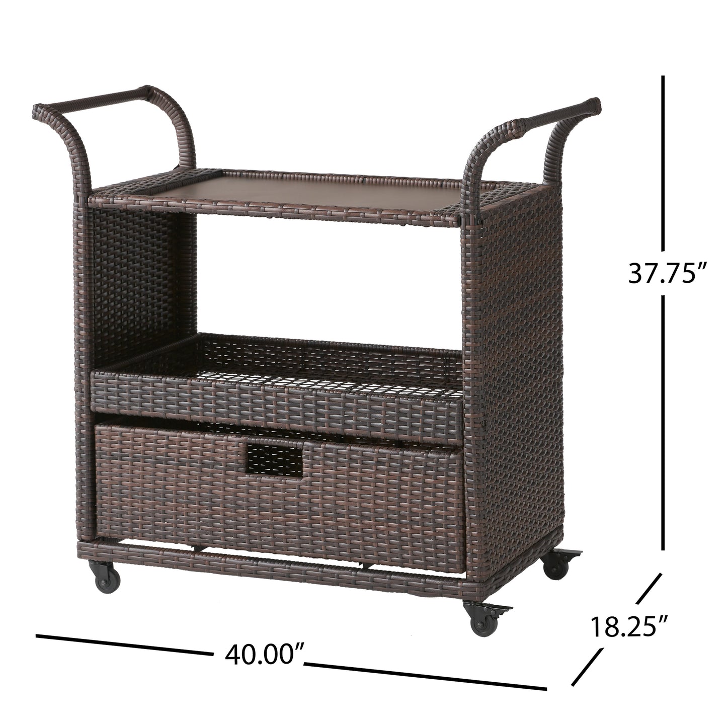 Shelton Patio Bar Cart