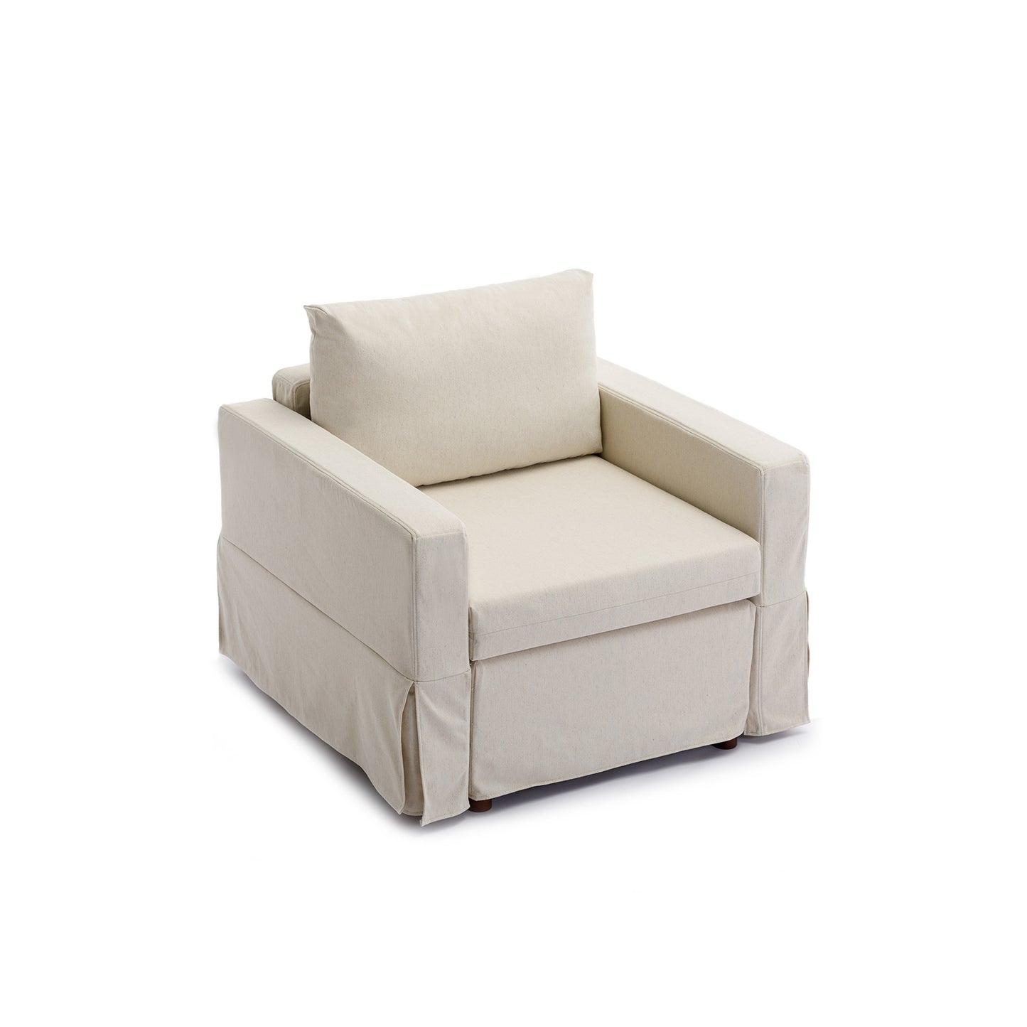 3 Seater Module Sectional Sofa Couch With 1 Ottoma Seat Cushion