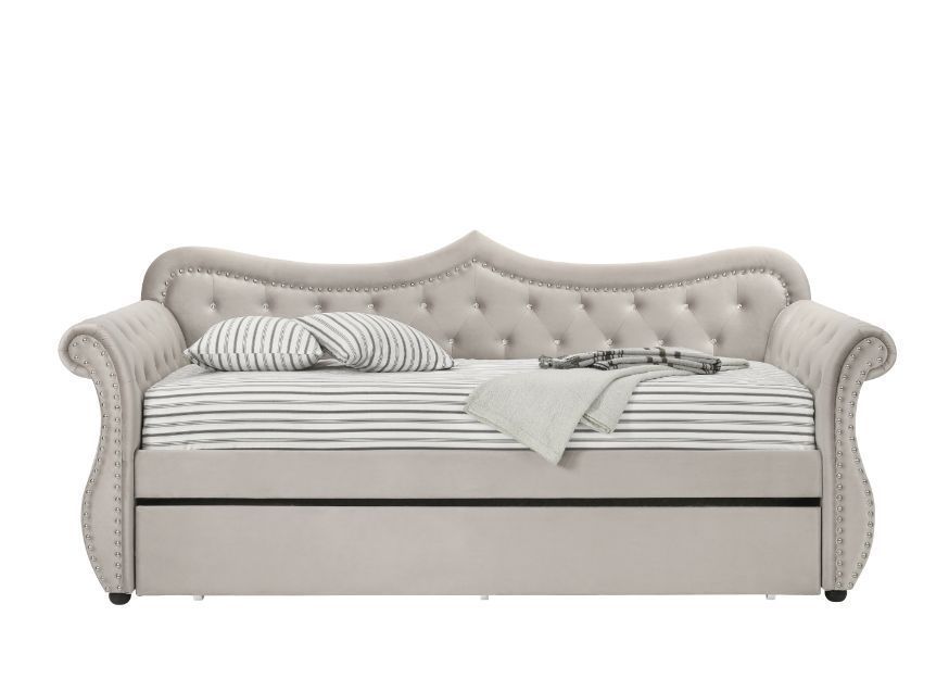 ACME Adkins Daybed & Trundle - Beige