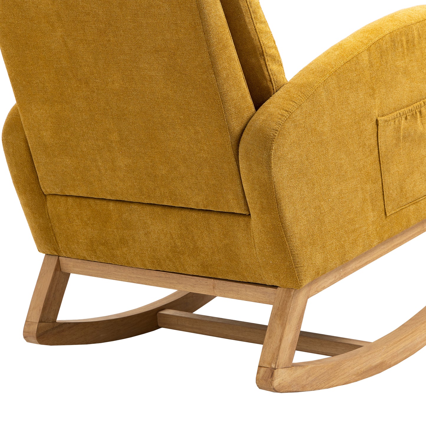 Comfortable Rocking Chair, yellow