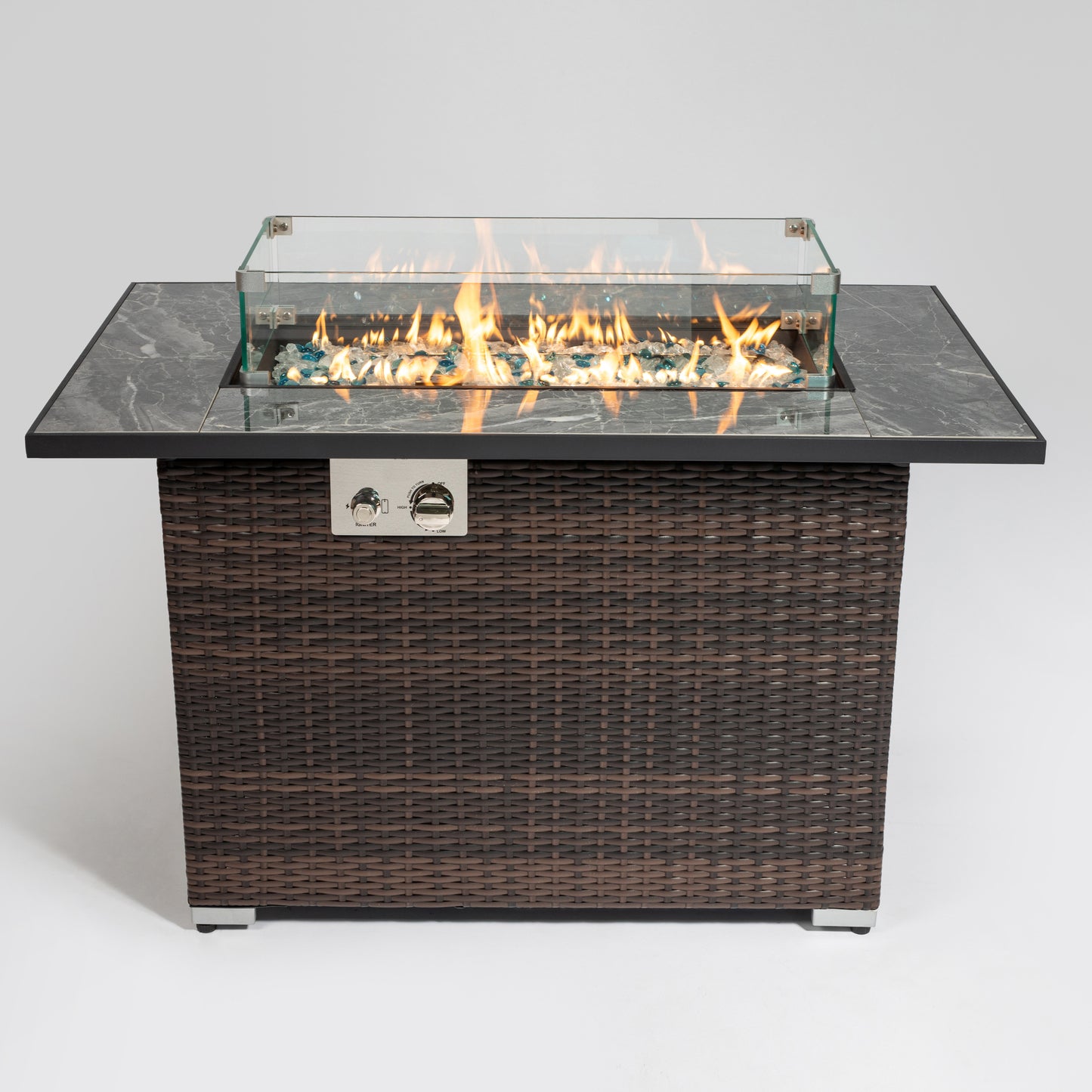 44-Inch Outdoor Fire Pit Table