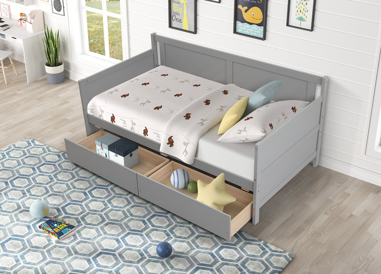 Daybed with 2 Storage Drawers - Twin