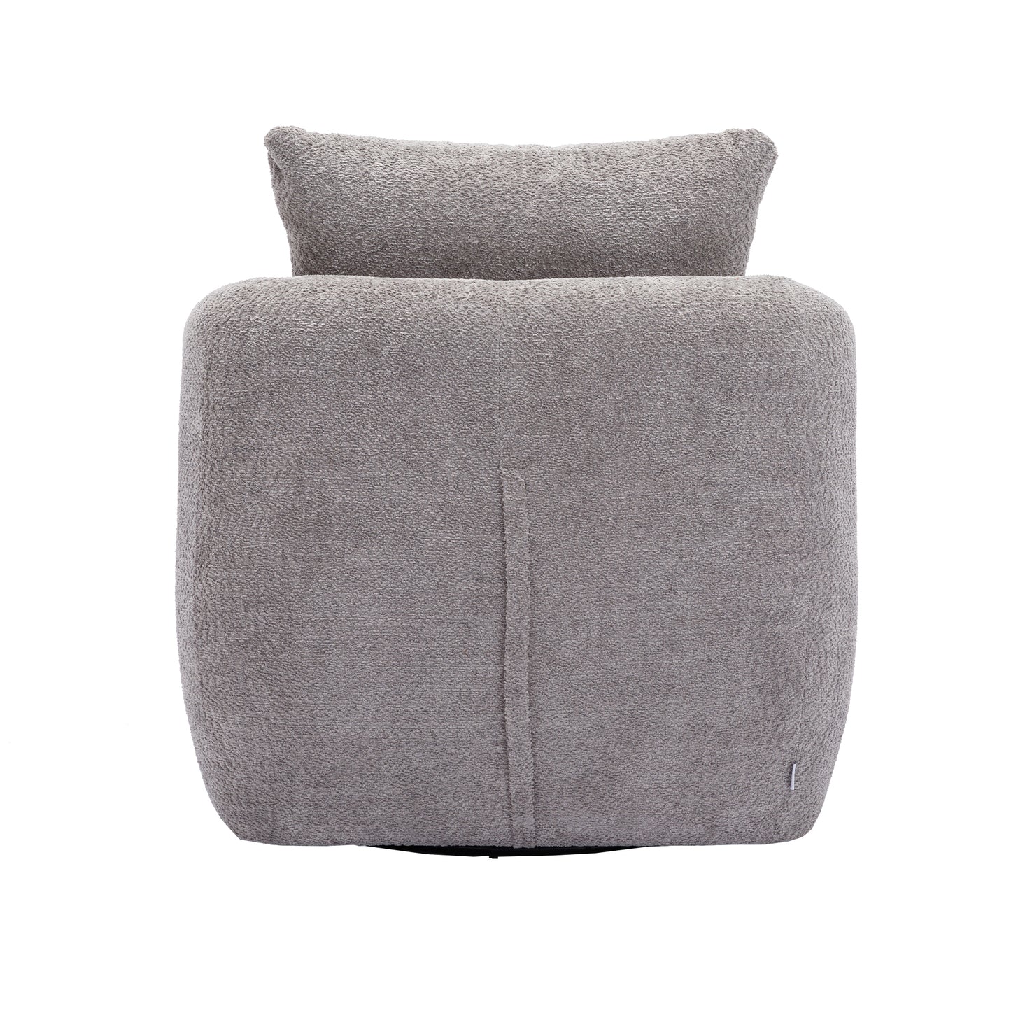 Swivel Barrel Chair, gray