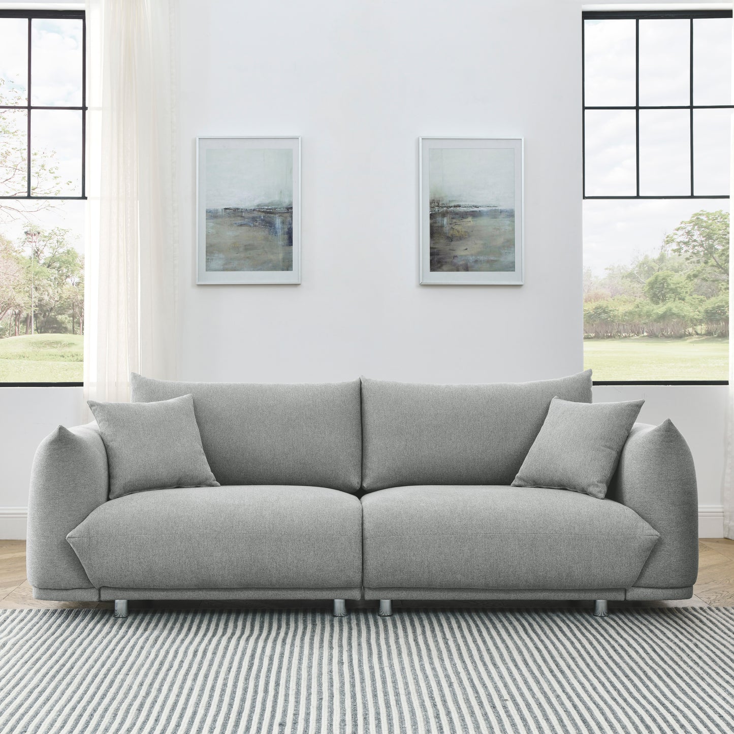 90.5'' Modern Couch for Living Room