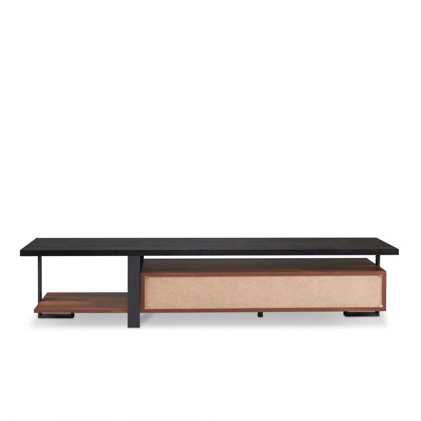 ACME Elling TV Stand in Walnut & Black