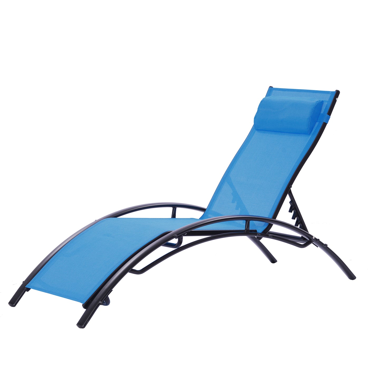 2pcs Set Chaise Outdoor Lounge Chair