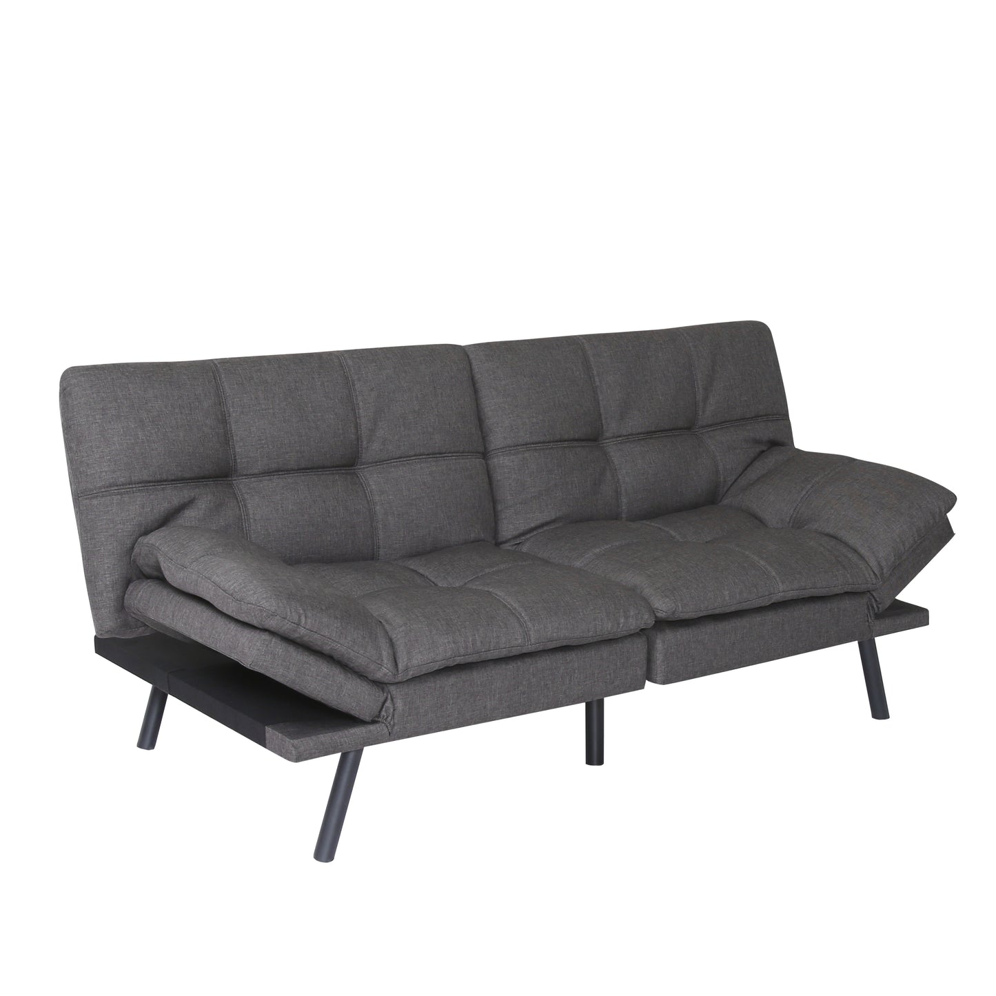 Convertible Memory Foam Futon Couch Bed