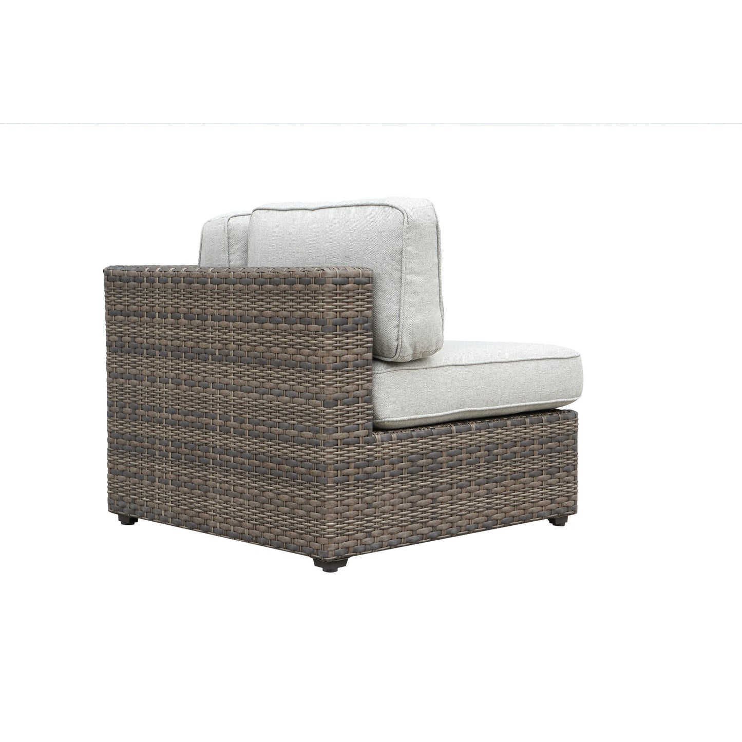 Weather-Resistant Sectional - Stain and Fade Resistant, Removable Cushions - Outdoor Comfort, Indoor Looks