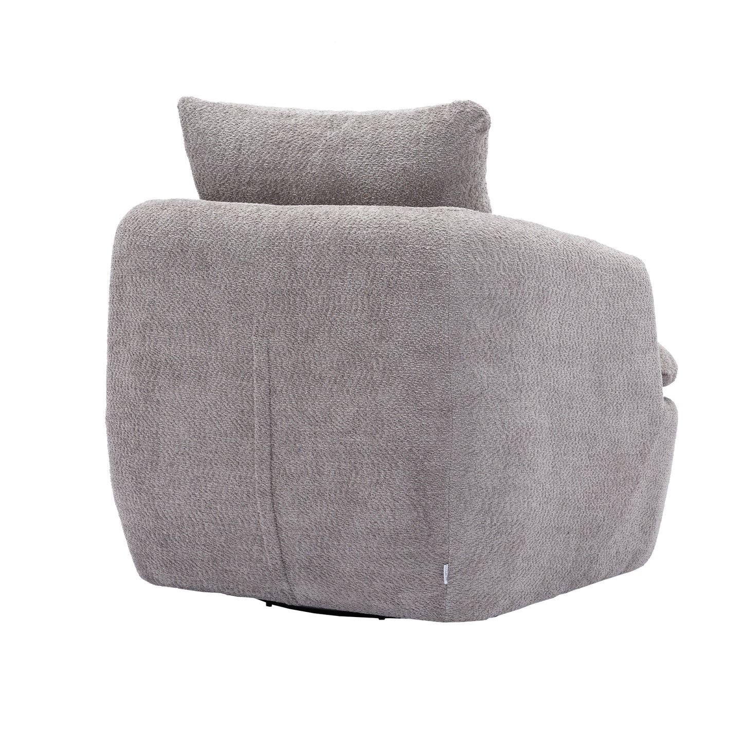 Swivel Barrel Chair, gray