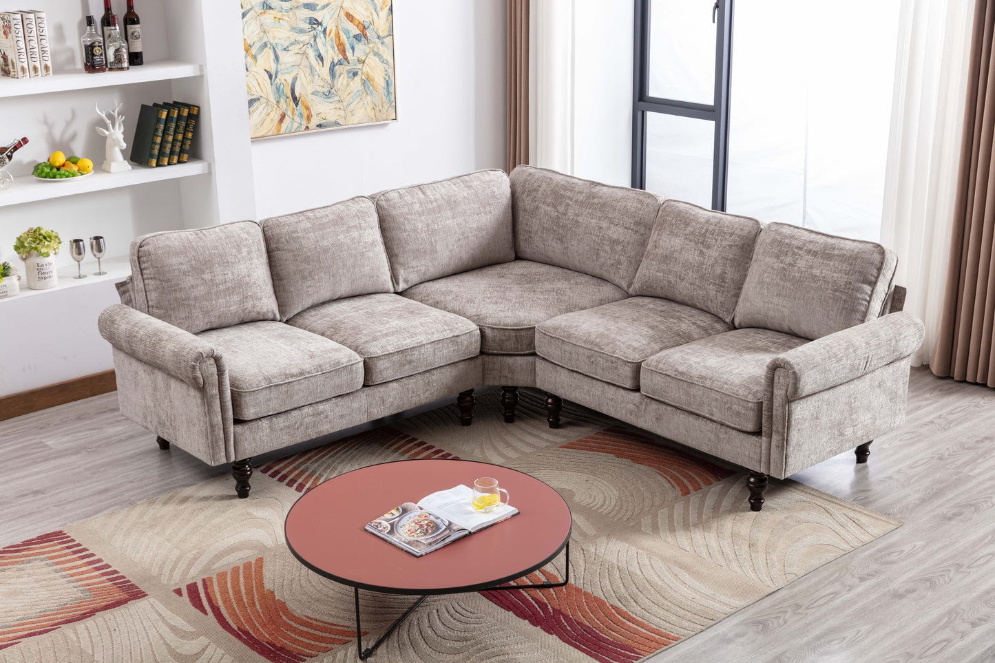 COOLMORE Accent sofa /Living room sofa sectional  sofa