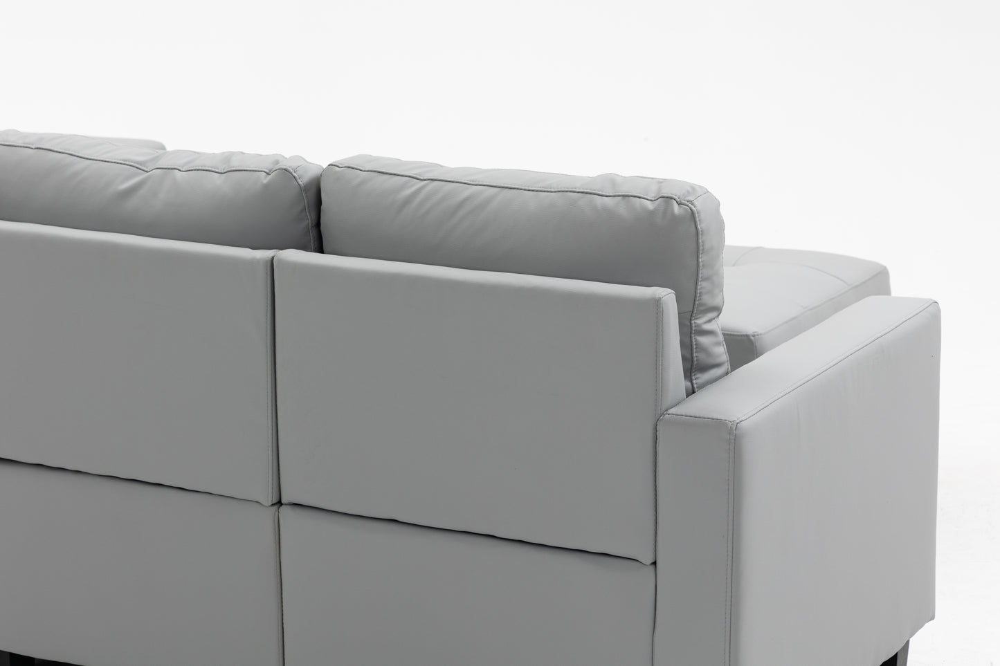 Modular Sectional Sofa Assemble Modular Sectional Sofas Bundle Set Cushions, Easy to Assemble Left & Right Arm Chair,Corner Chair, Ottomans Table