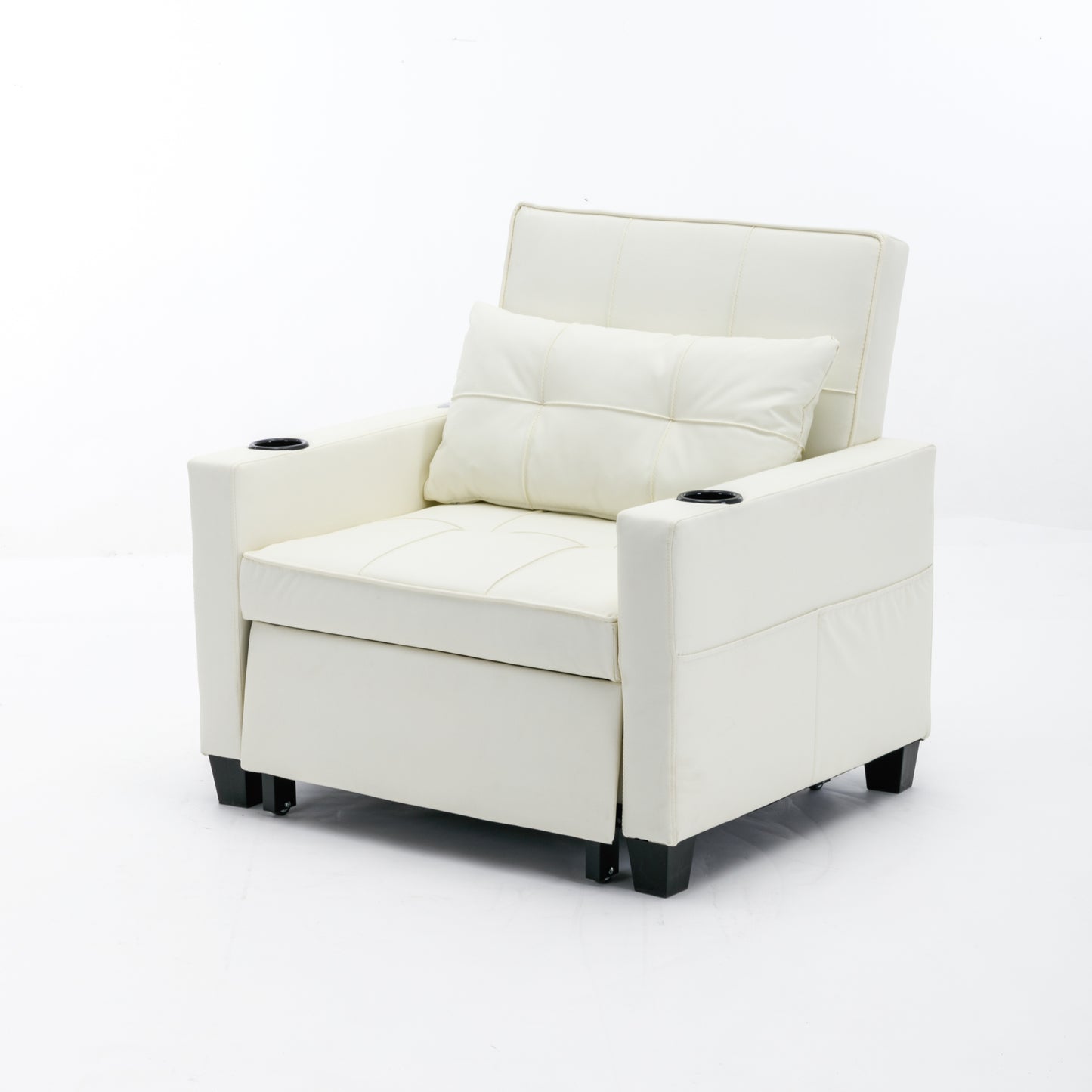 Convertible  Futon Chair 3-in-1 Pull Out Sleeper