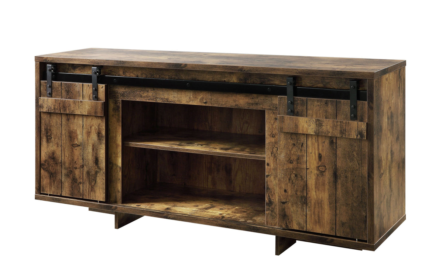 ACME Bellarosa TV Stand Rustic Oak