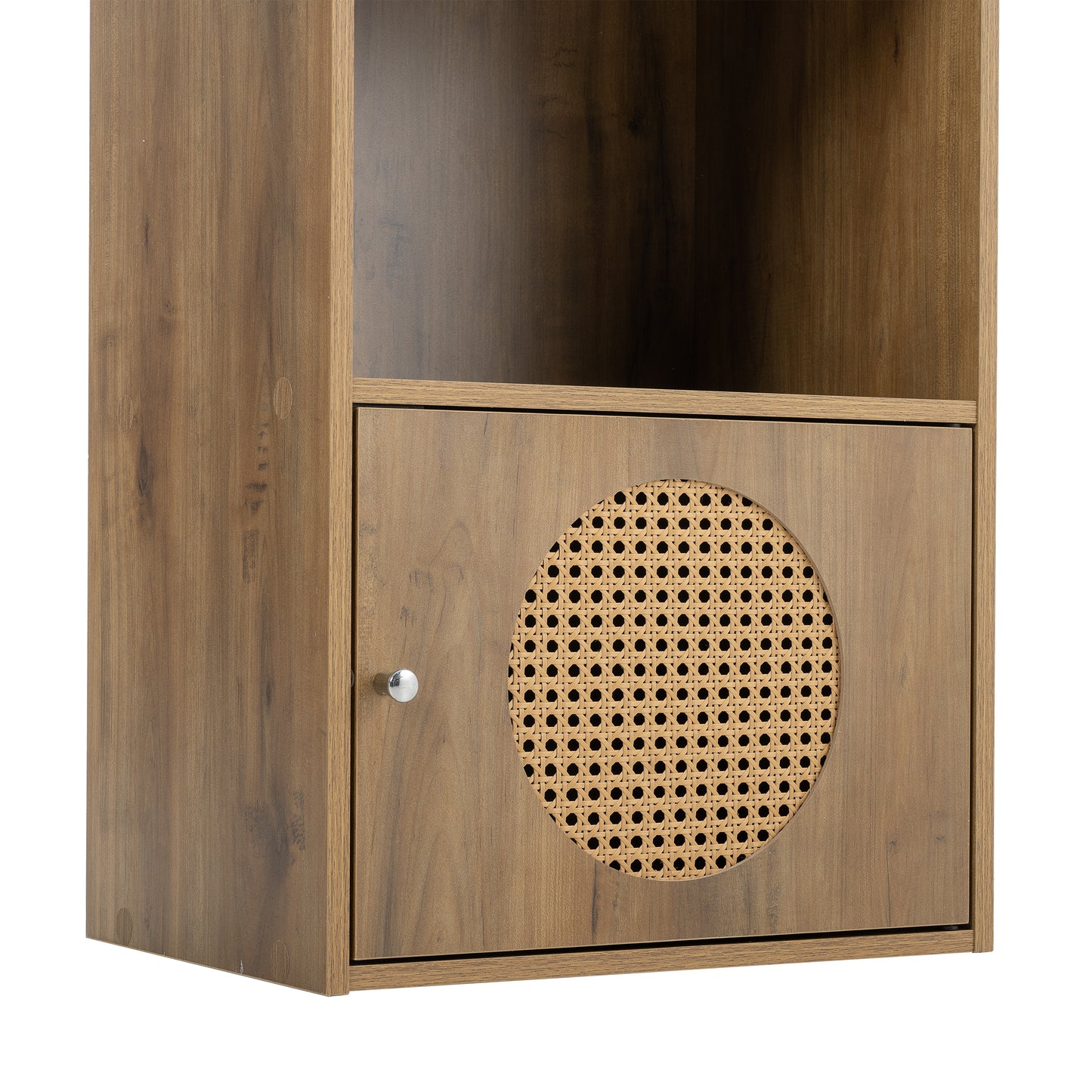 Bathroom Storage Cabinet for Bedroom - Rustic Brown
