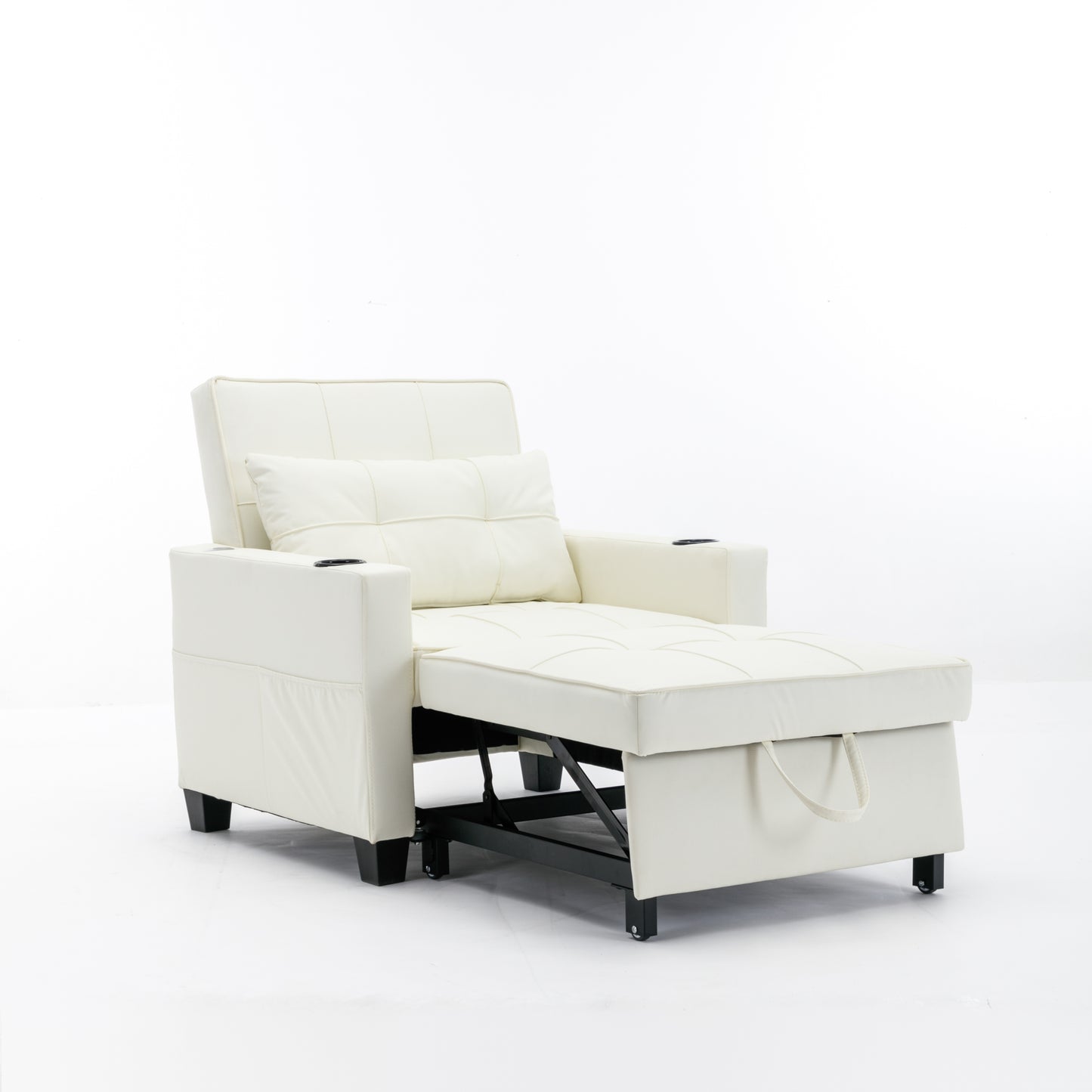 Convertible  Futon Chair 3-in-1 Pull Out Sleeper