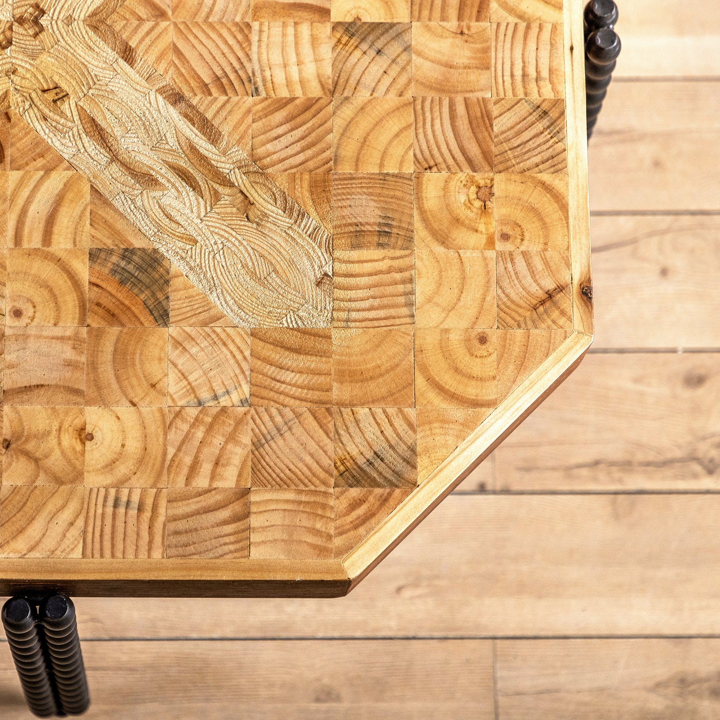 Natural Wood Coffee Table