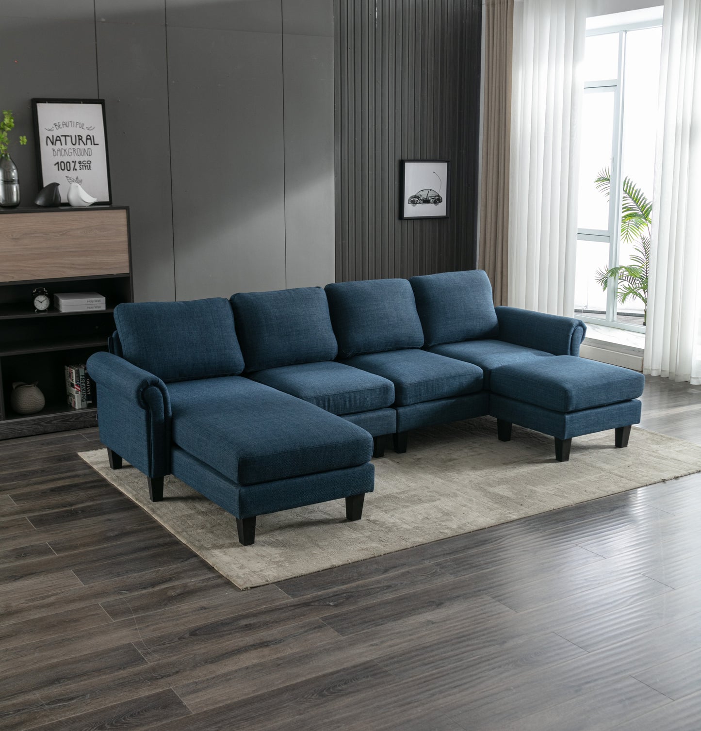 COOLMORE Accent sofa /Living room sofa sectional  sofa