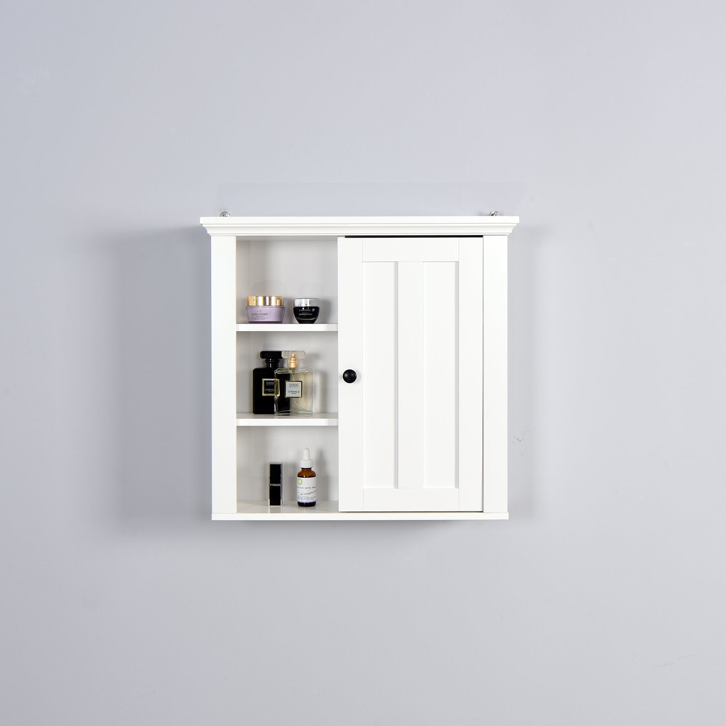 Bathroom Wooden Wall Cabinet with a Door 20.86x5.71x20 inch