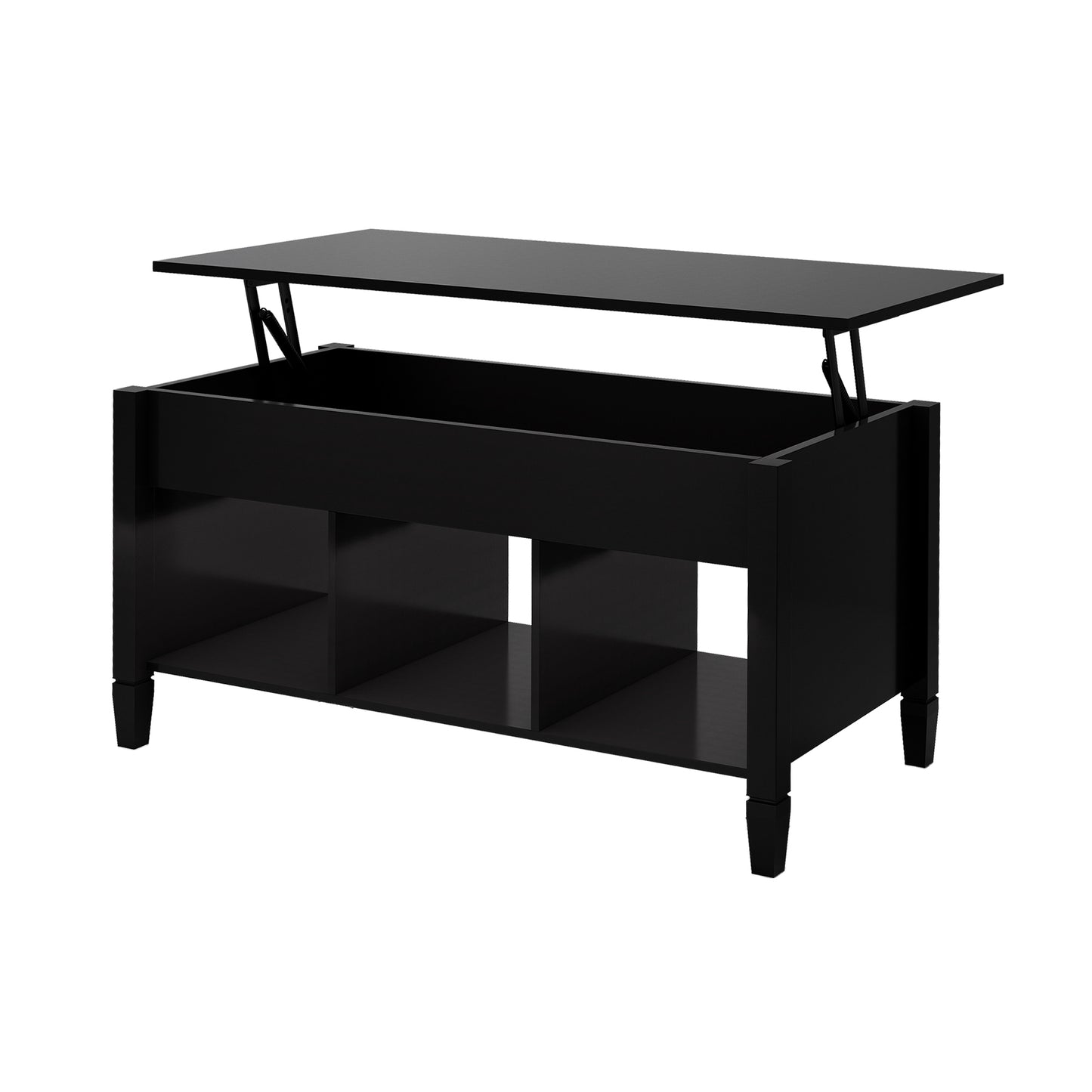 Lift Top Coffee Table - Black