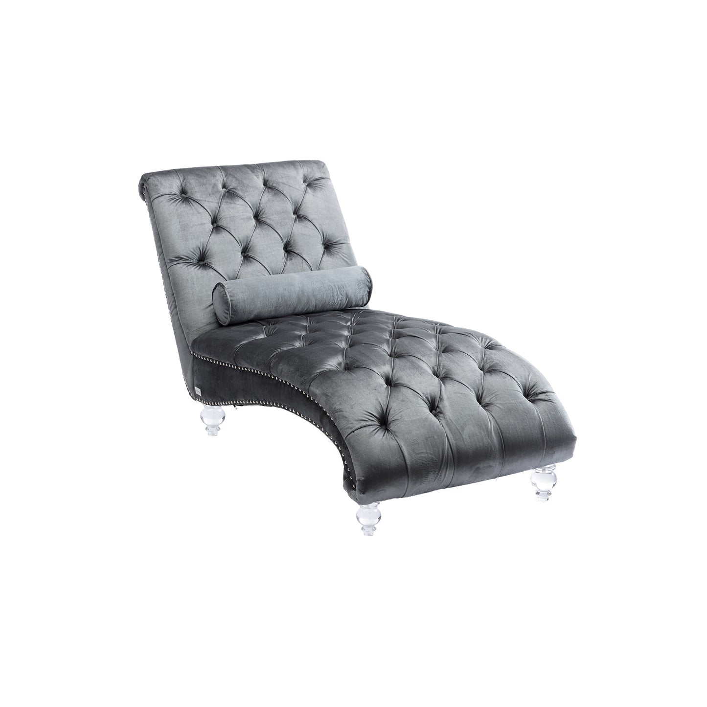 COOMORE   Leisure concubine sofa  with  acrylic  feet