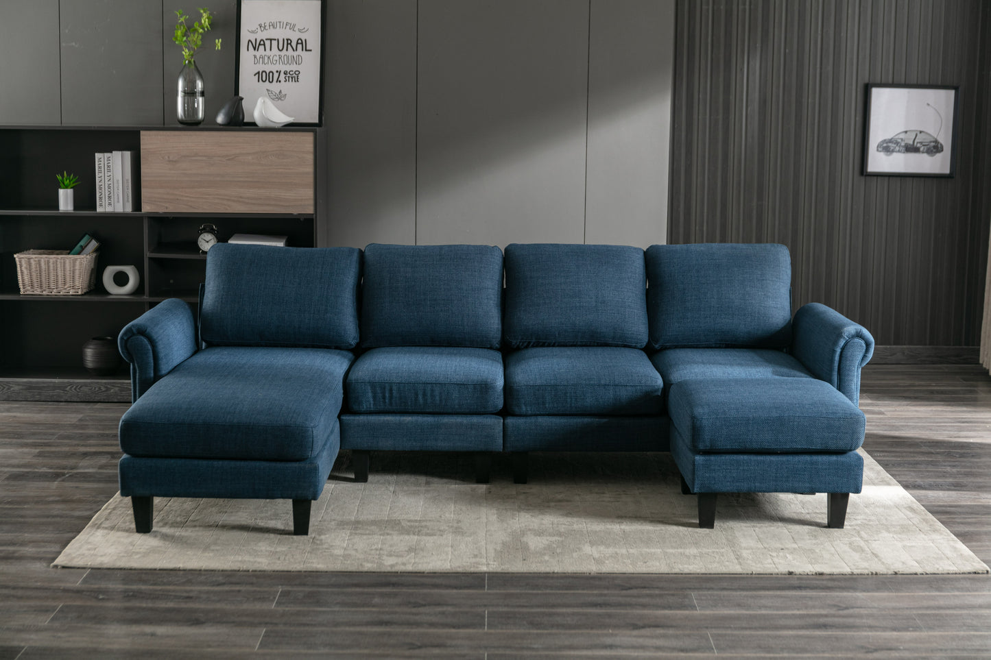 COOLMORE Accent sofa /Living room sofa sectional  sofa