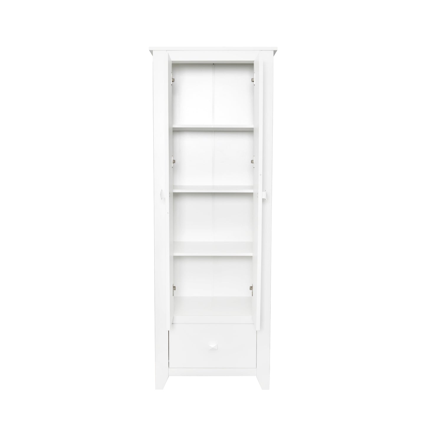 Home  Wide Storage Cabinet, 30",WHITE