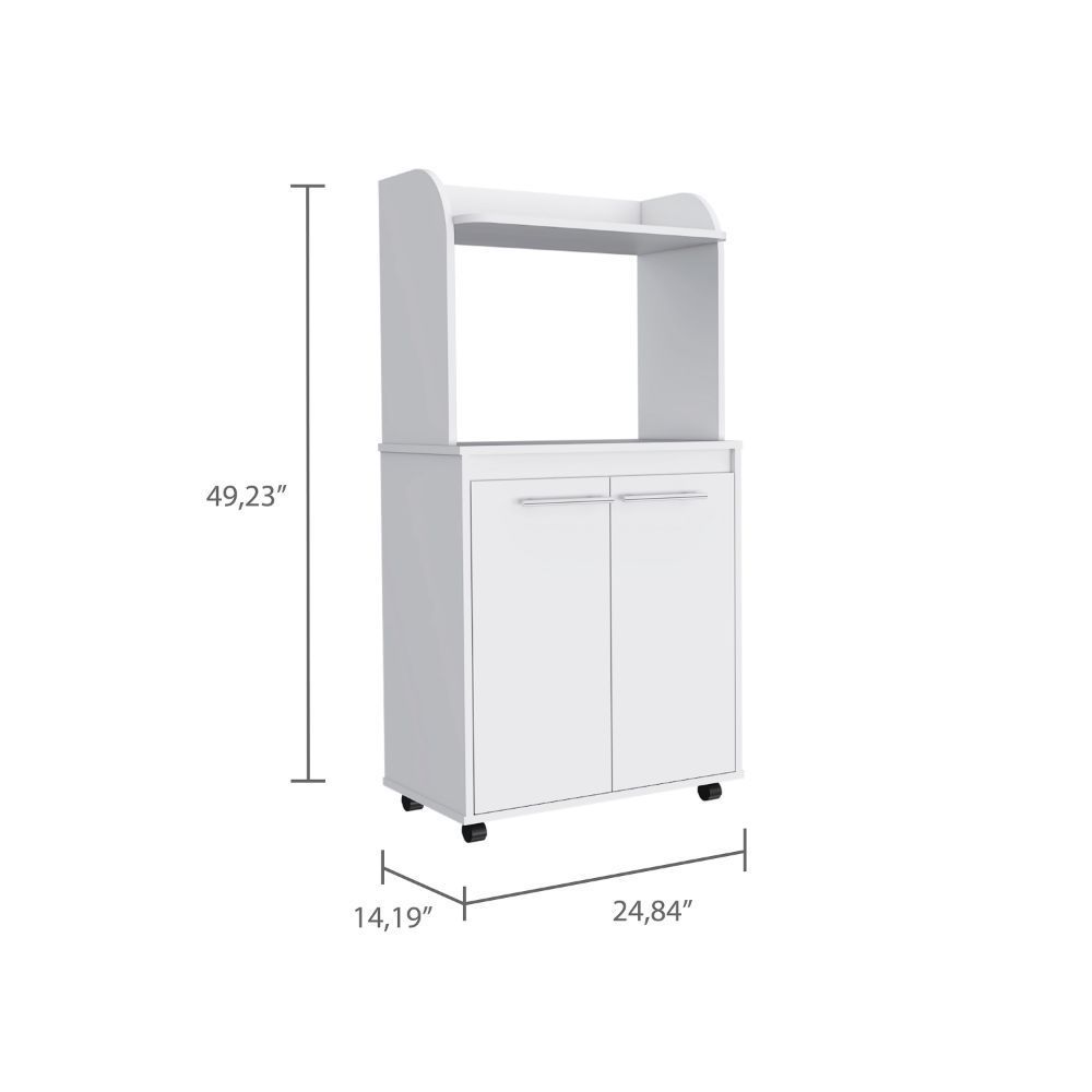 Kitchen Cart Totti Double Door Cabinet