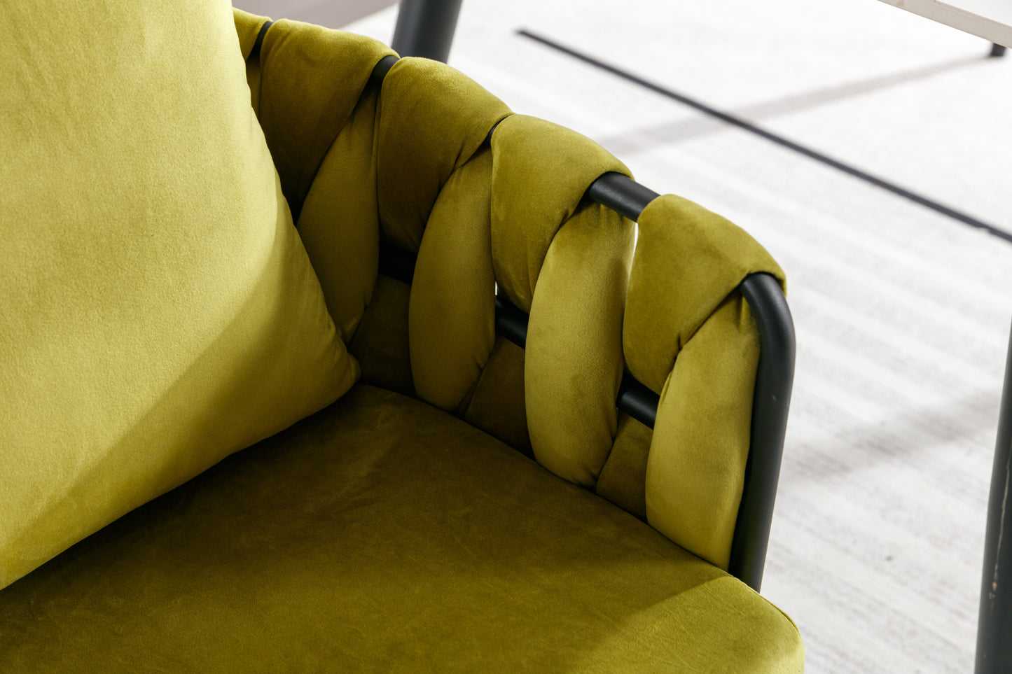 Pure Olive Modern Velvet Dining Chairs