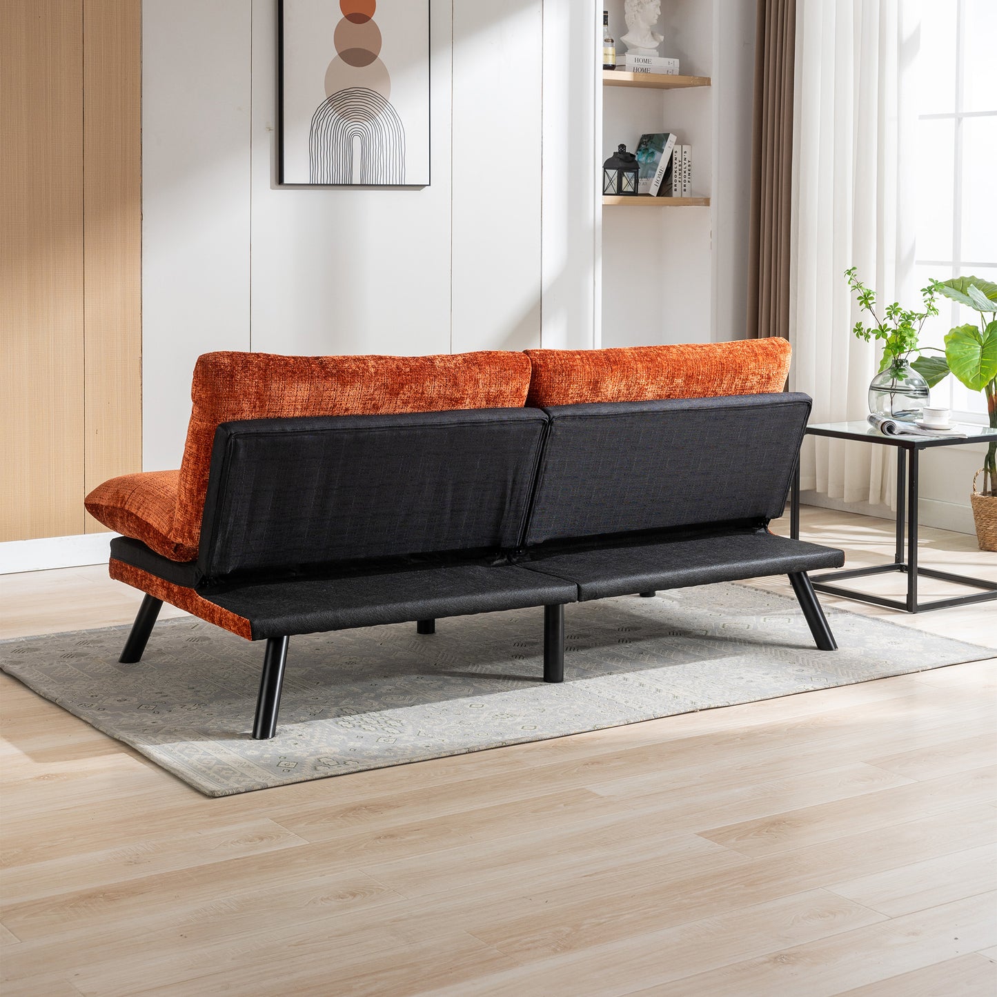 Convertible Loveseat Futon Sofa Bed