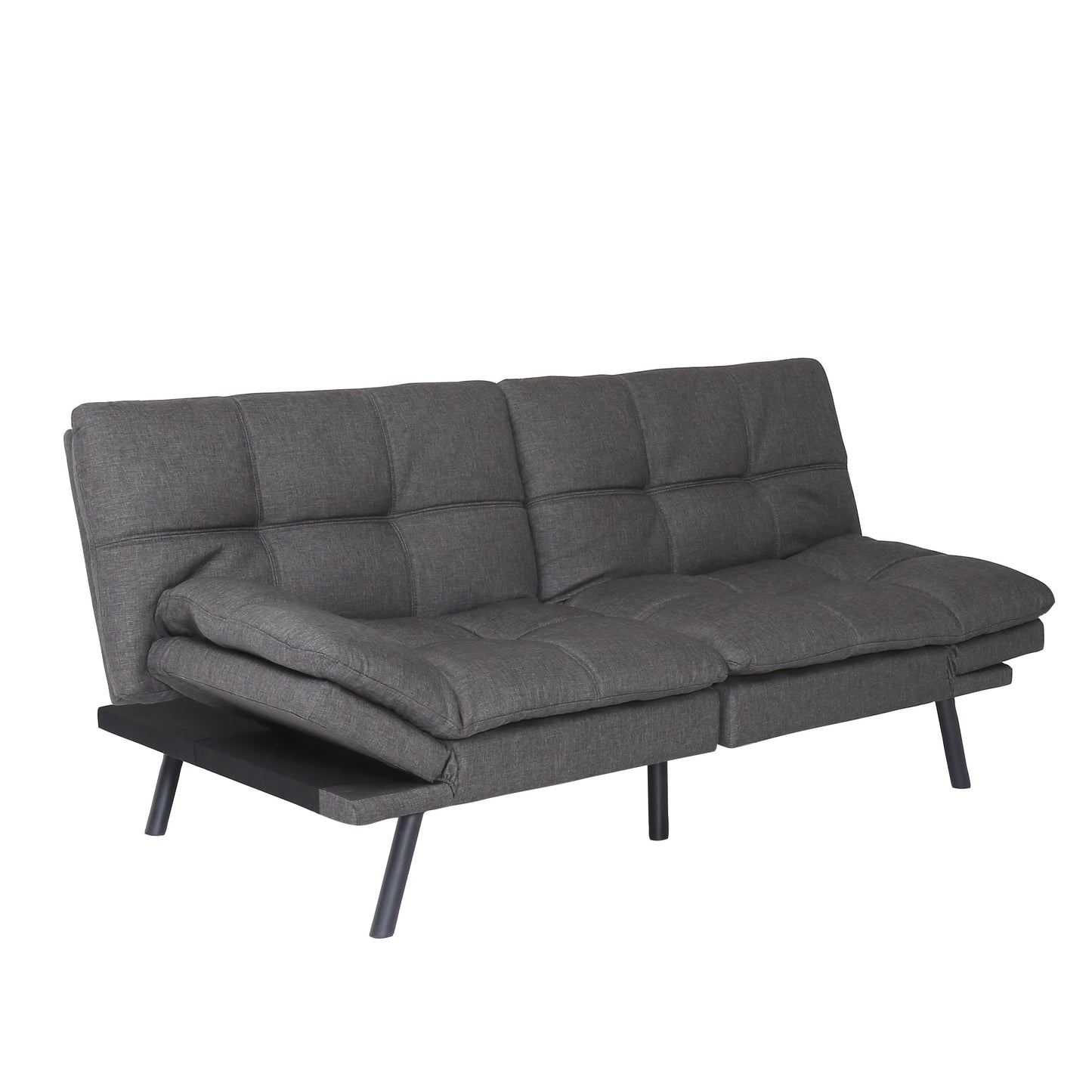 Convertible Memory Foam Futon Couch Bed