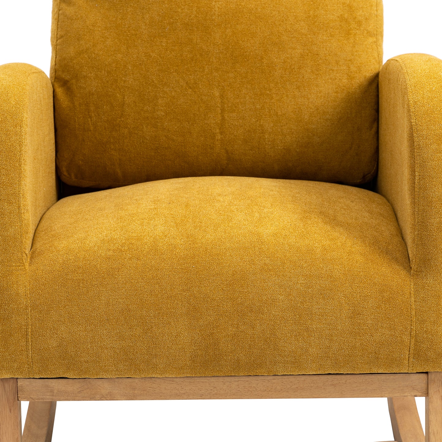 Comfortable Rocking Chair, yellow