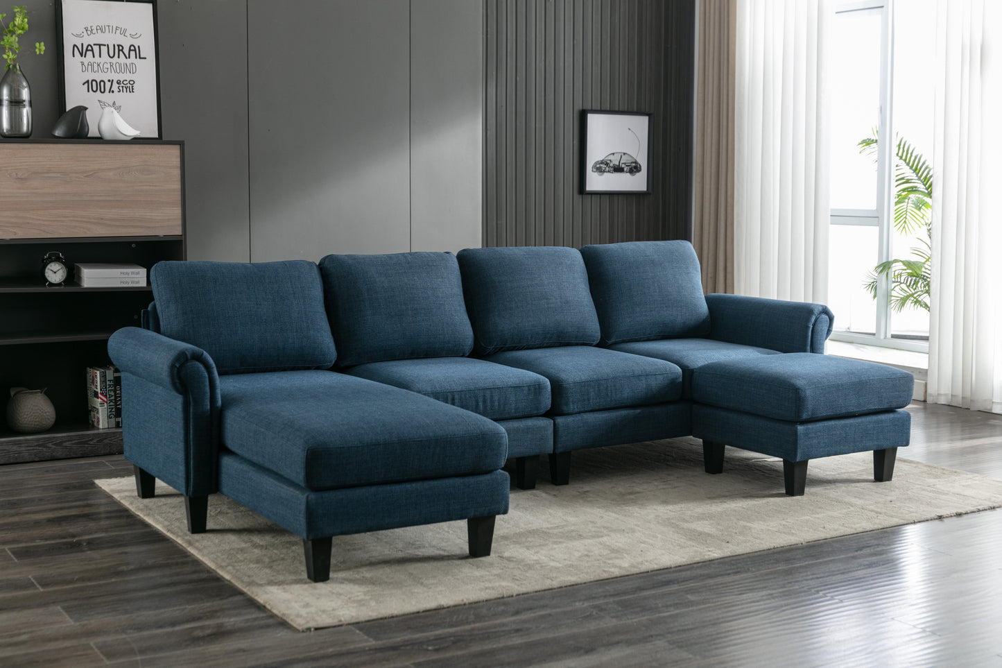 COOLMORE Accent sofa /Living room sofa sectional  sofa