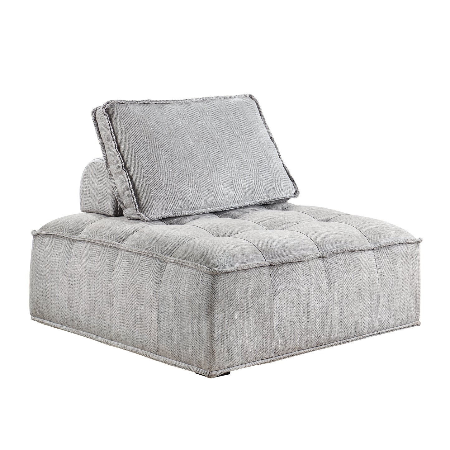 Upholstered Seating Armless Accent Chair