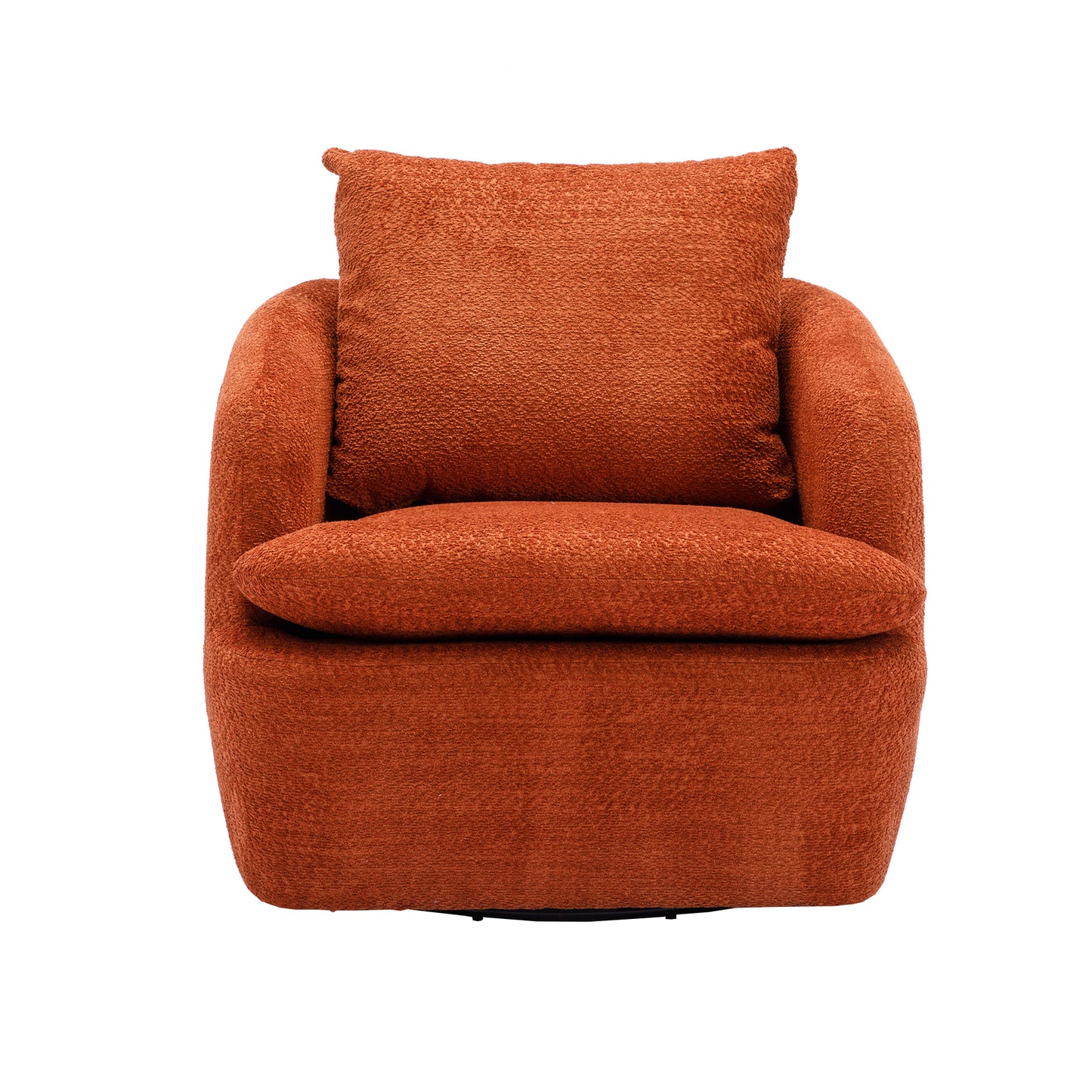 Comfy Round Accent Swivel Barrel Chair