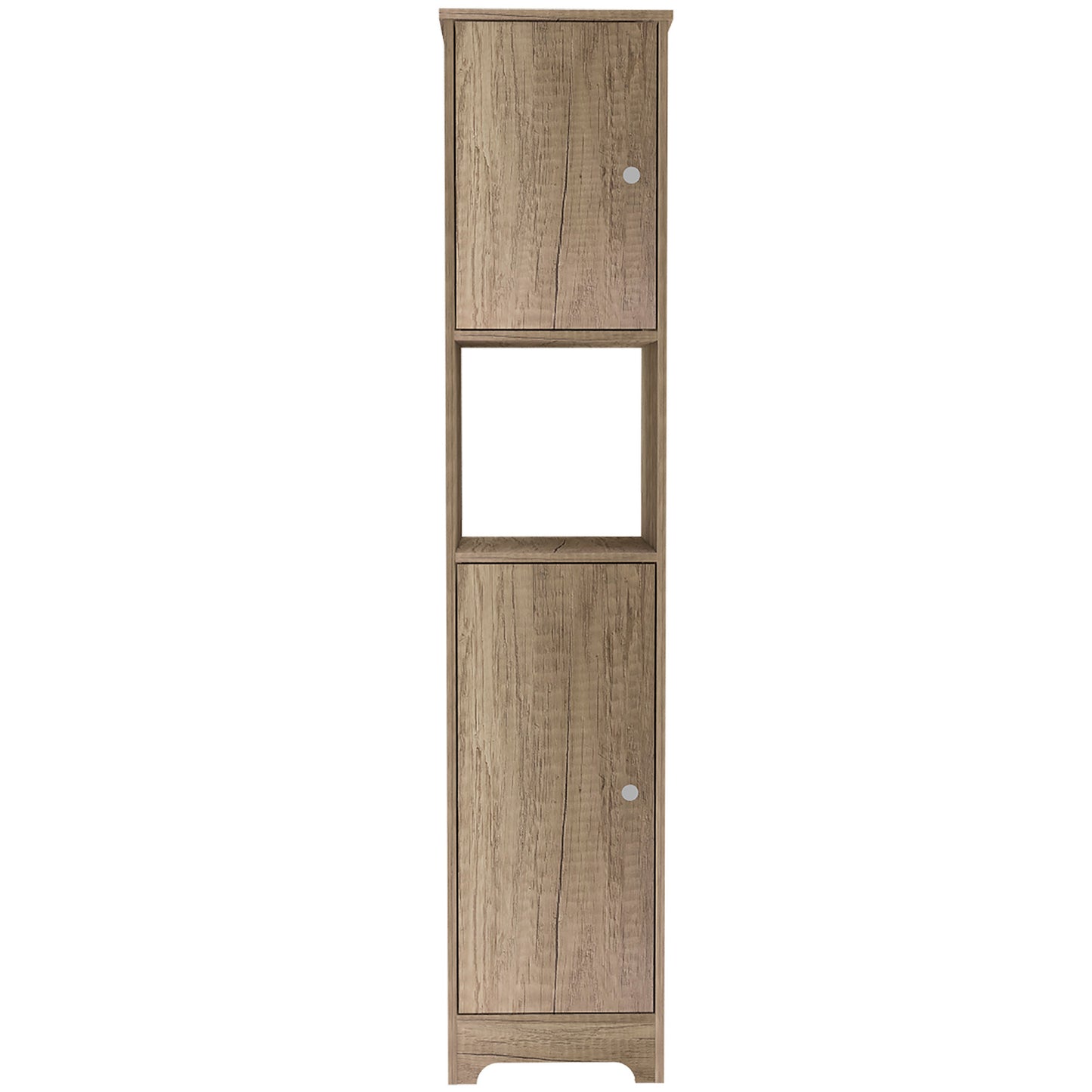 Brighton 1-Shelf Linen Cabinet Light Oak